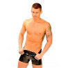 Fist Short en Latex Coupe cycliste avec Zip